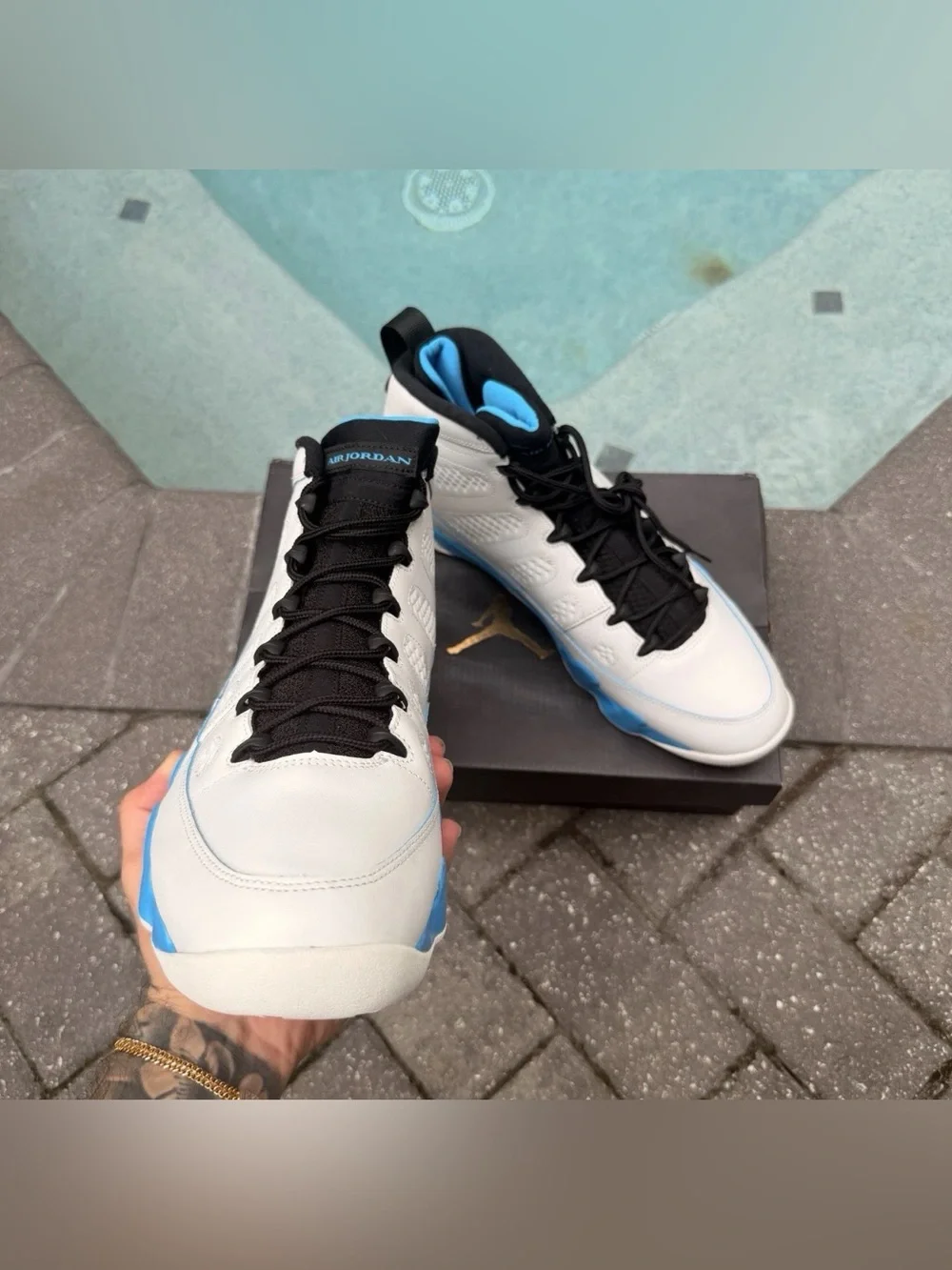Jordan air powder